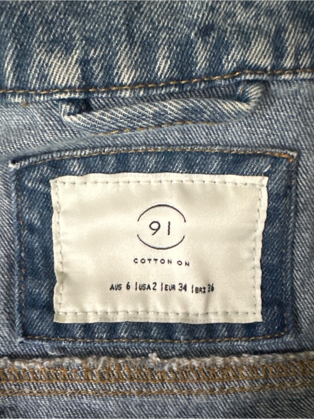 Cotton On Men's Light Blue Denim Jeans